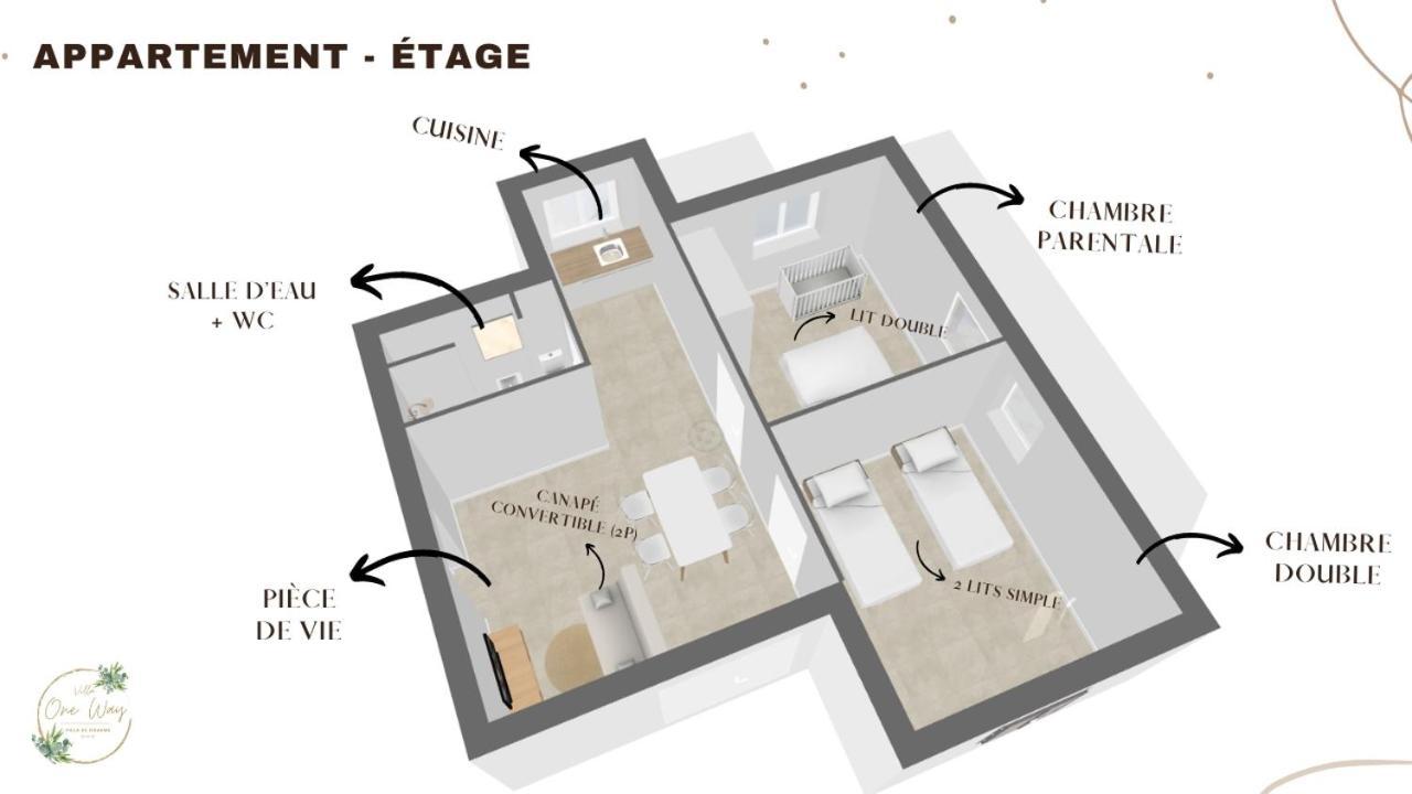 Villa Oneway, Piscine Privee, Classee 3 Etoiles Sainte-Rose Ngoại thất bức ảnh